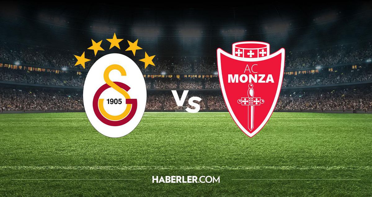 Galatasaray futbol takımı oyuncuları sahada antrenman yaparken
