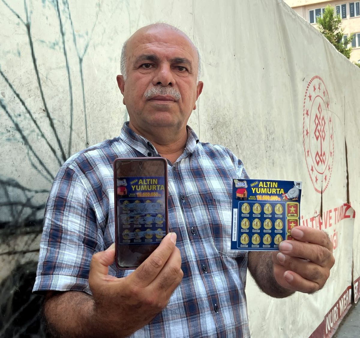 Gaziantep'te 16 milyon TL kazandıran Kazı Kazan kartı