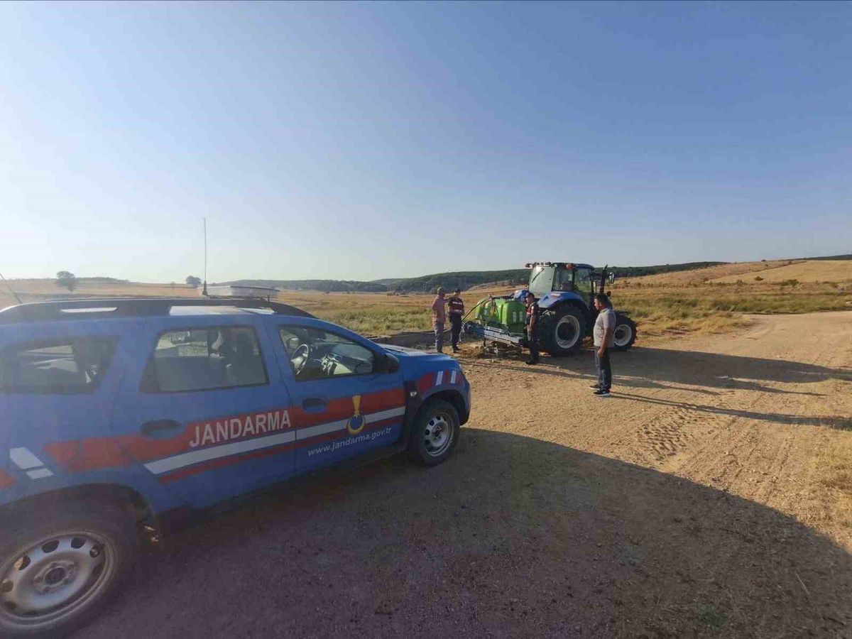 Bilecik'te Jandarmadan Hasat Sezonunda Yangın Önleme Denetimi
