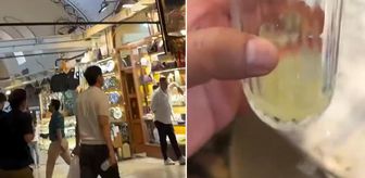 Kapalıçarşı'da bir bardak limonataya ödediği paraya isyan etti: Fiyatlar Monako'yu geçmiş