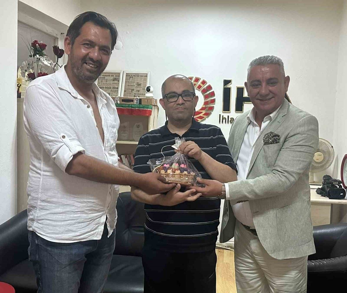 Kırşehir Beyazay Şube Başkanlığı'ndan basın mensuplarına ziyaret