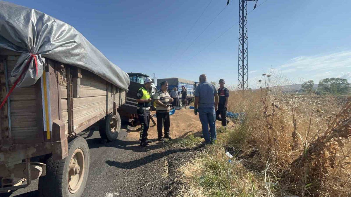Çorlu’da traktör römorku altında kalan tamirci hayatını kaybetti