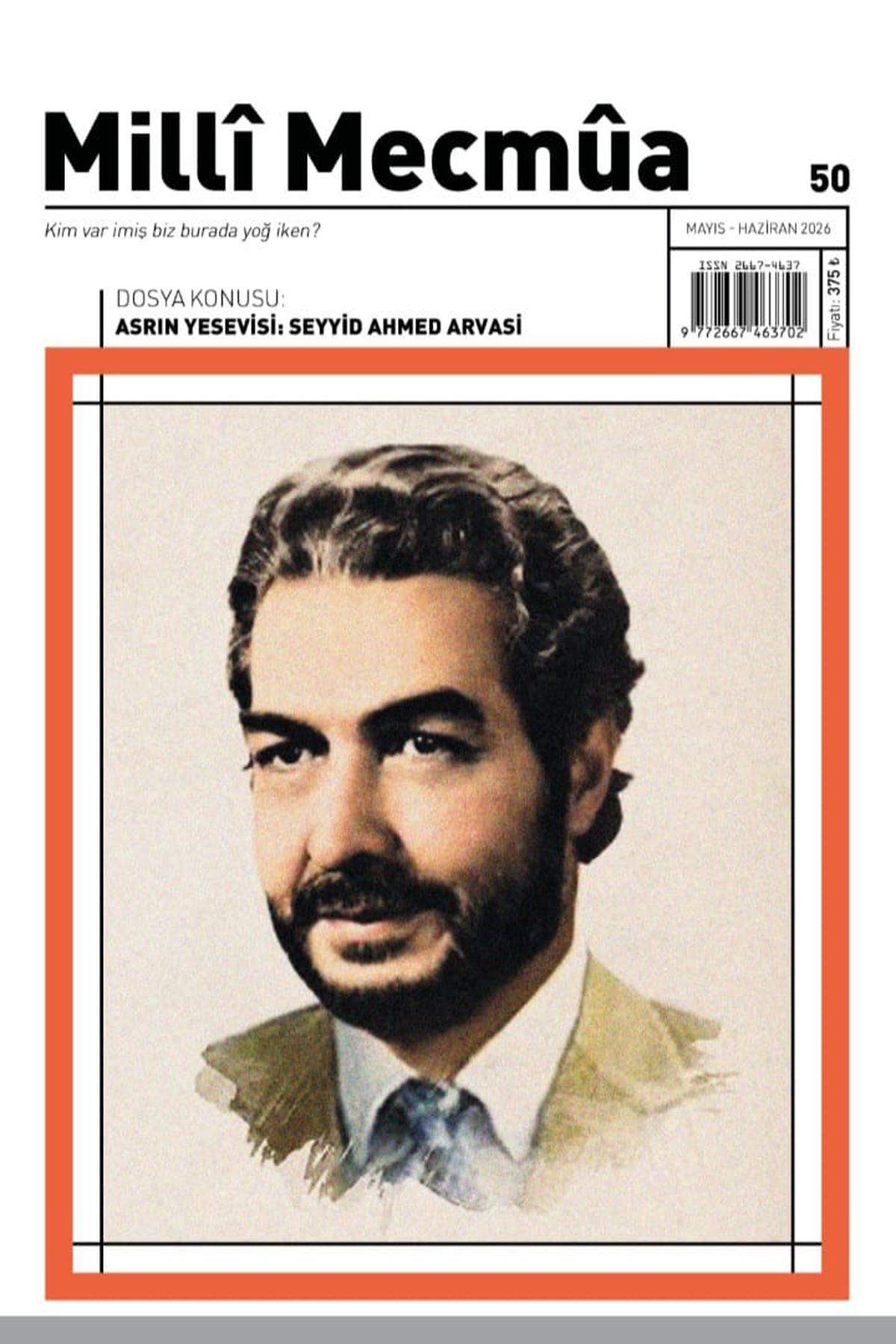 Millî Mecmua, S. Ahmet Arvasi’yi özel sayıyla andı