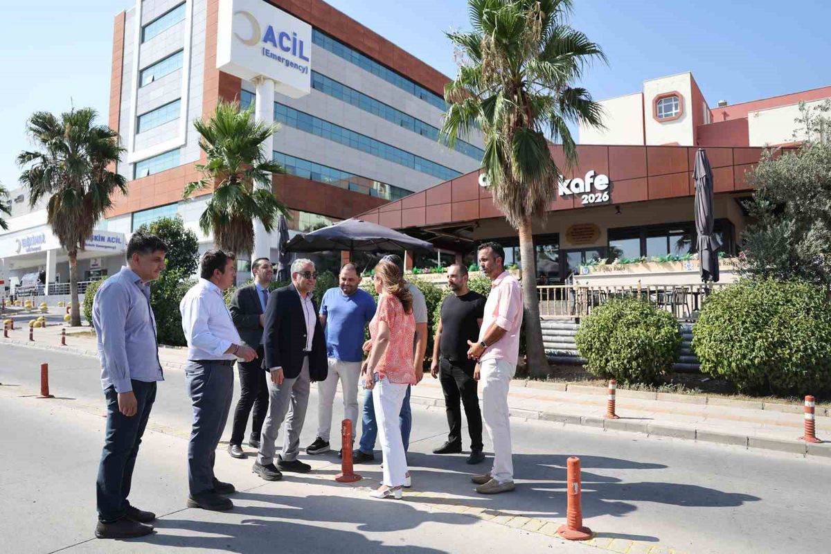 ADÜ Hastanesi'nde Otopark ve Çevre Düzenlemesi Çalışmaları Sürüyor