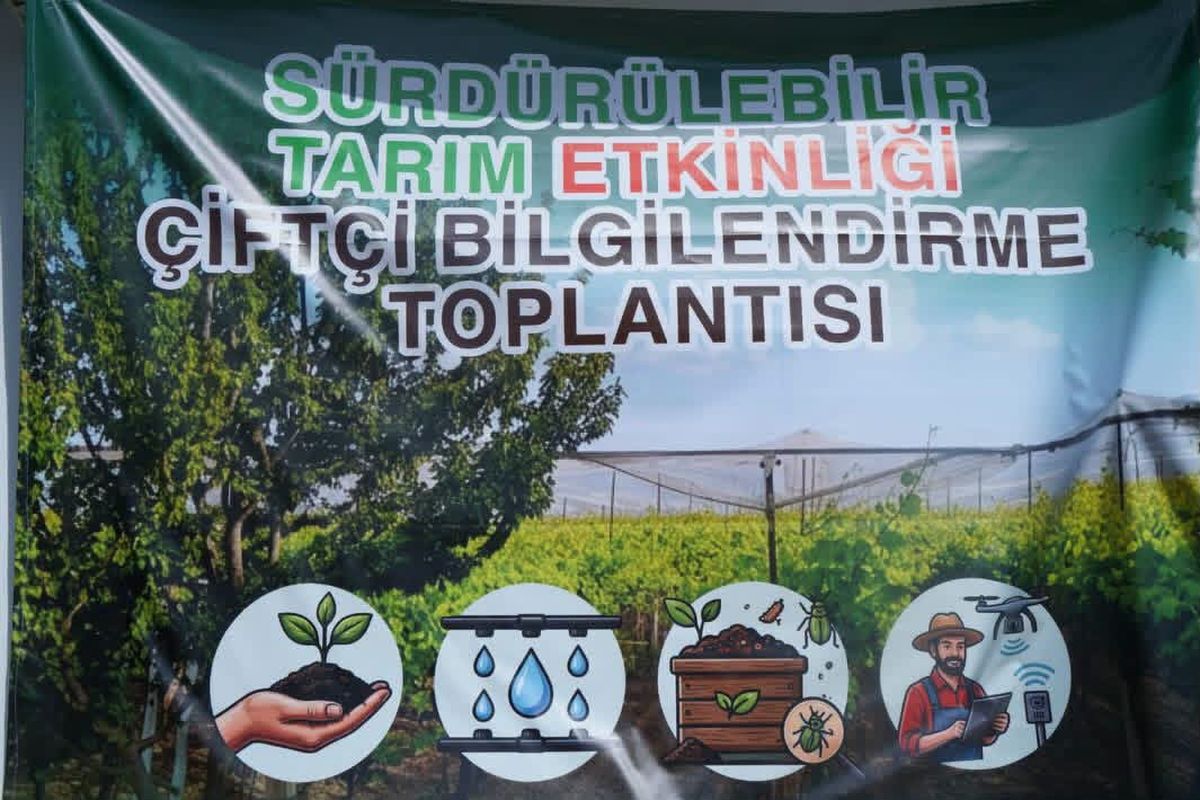 Sarıgöl'de Üzüm Üreticilerine Sürdürülebilir Tarım Eğitimi
