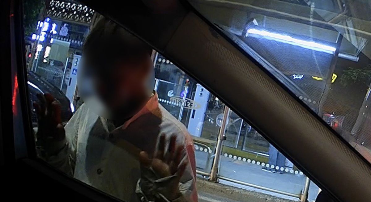 Eskişehir'de Dilenci Çocuğun Tehlikeli Anları