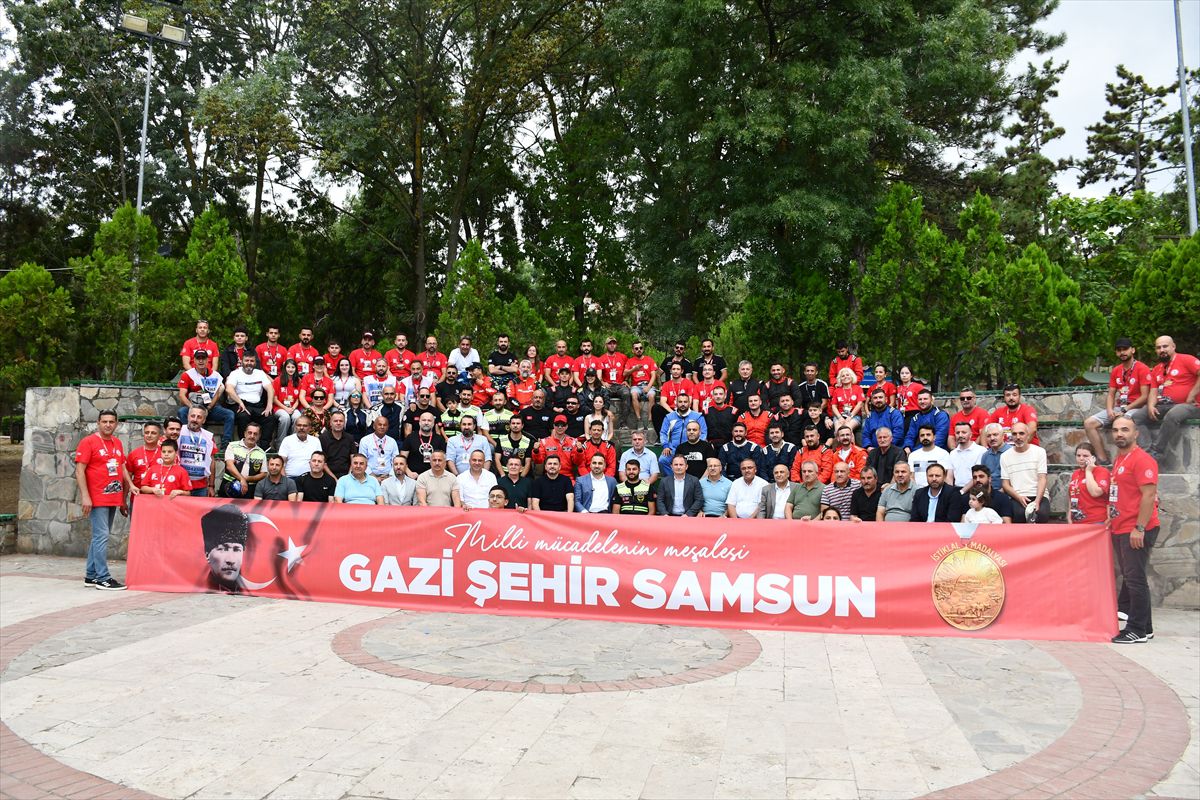 Türkiye Offroad Şampiyonası 4. Ayak Vezirköprü Yarışı'nın start seremonisi yapıldı