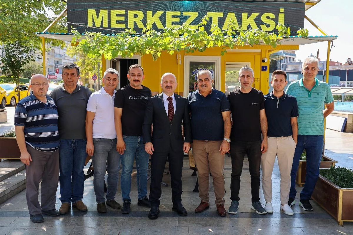 Vali Varol Taksici Esnafıyla Buluştu