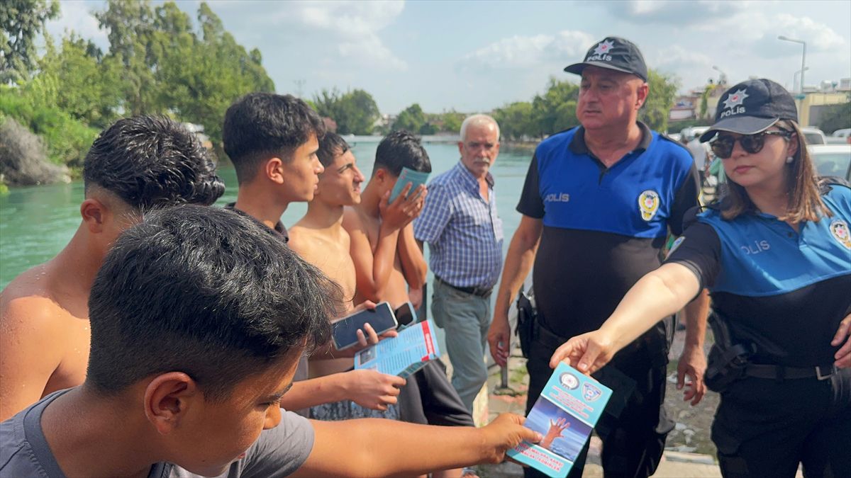 Adana'da boğulma vakalarına karşı sulama kanallarında denetim yapıldı
