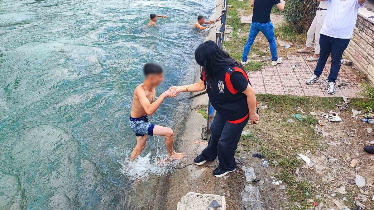 Adana’da sulama kanalına giren 7 kişiye 25 bin 942 TL ceza