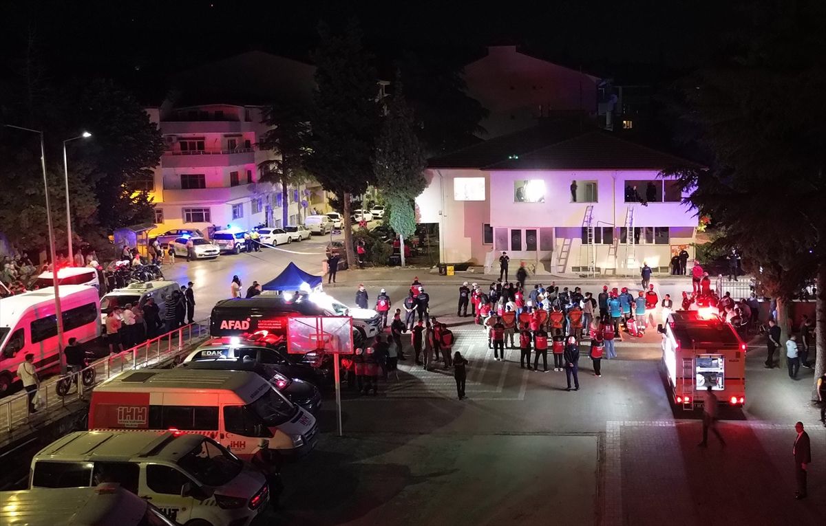 Bilecik'te 'doğal gaz patlaması' tatbikatı yapıldı