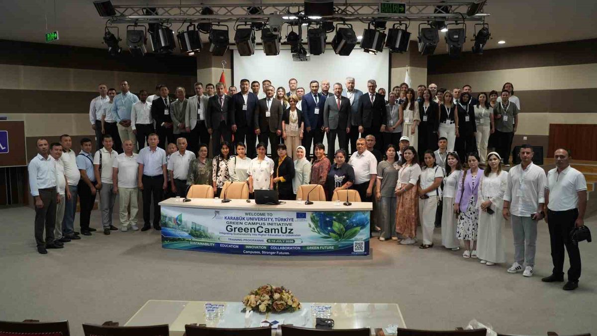 KBÜ Uluslararası GreenCamUz Eğitim Programı’nı ağırladı