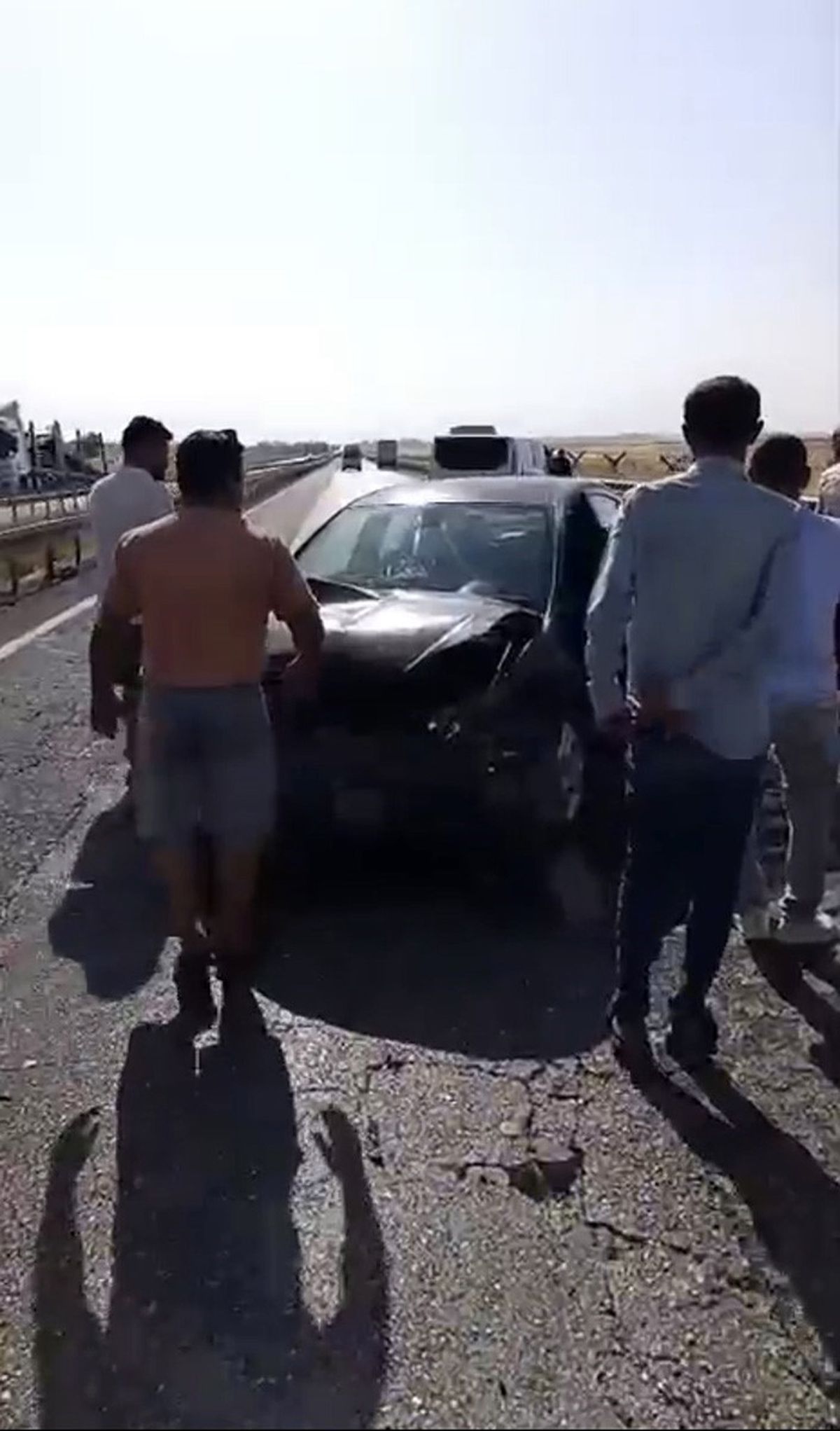 Mardin’de kamyonet ile otomobil çarpıştı: 1 yaralı