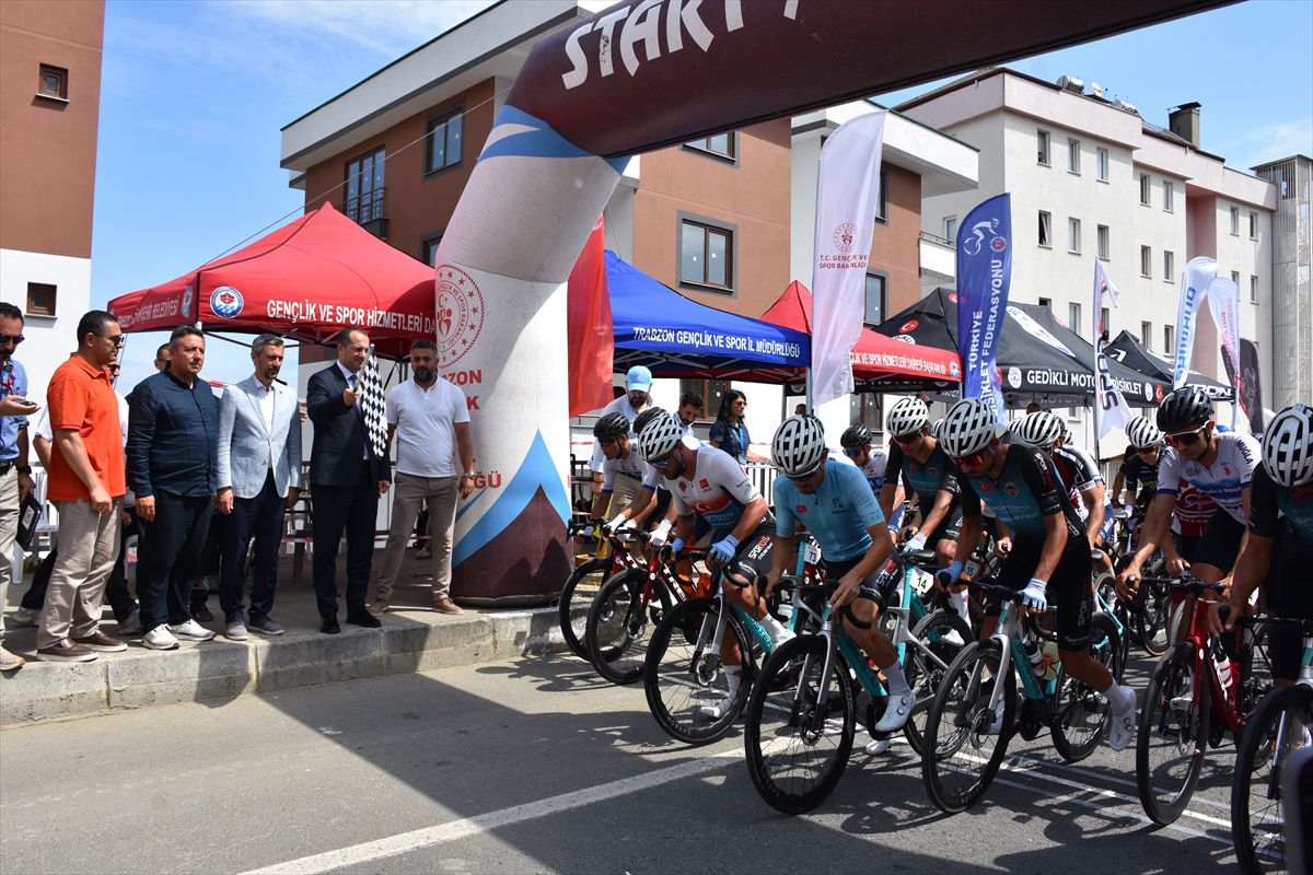 Trabzon'da 'Türkiye Kupası 7. Etap Puanlı Yol Yarışı' başladı
