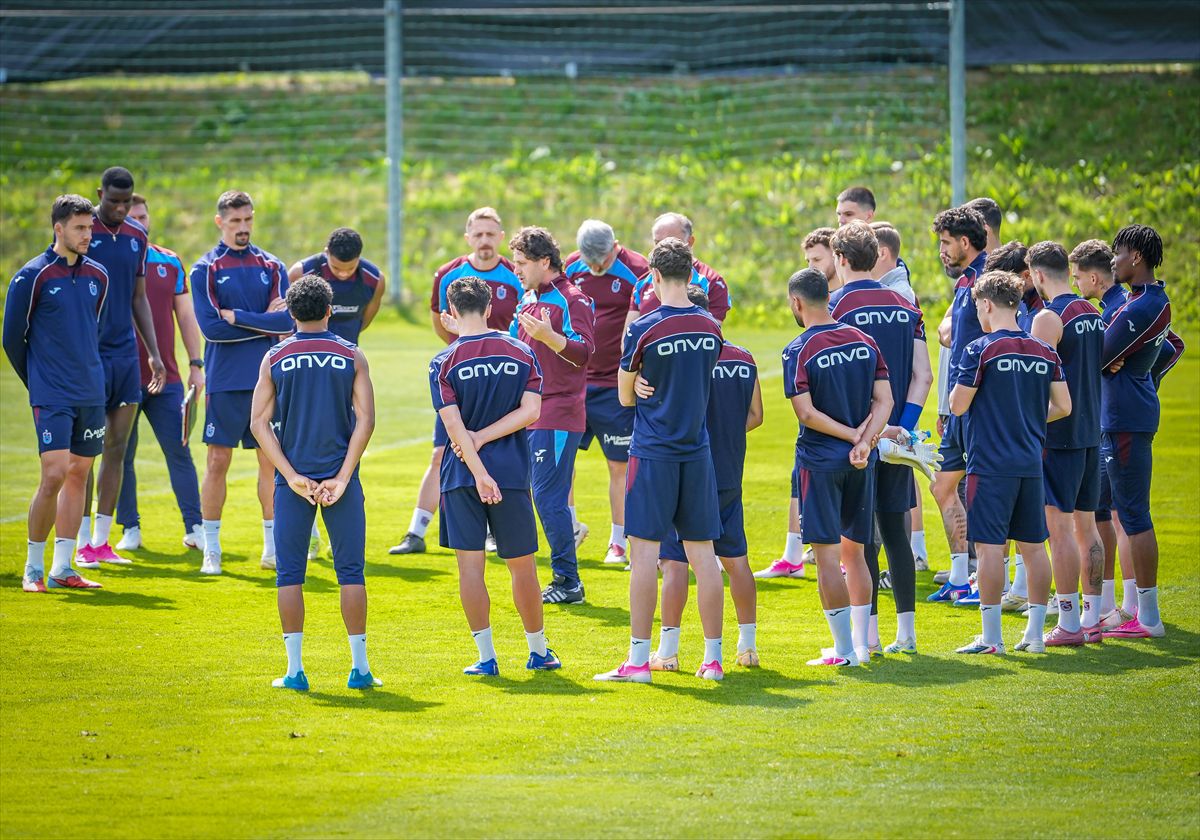 Trabzonspor, sezon hazırlıklarını sürdürdü