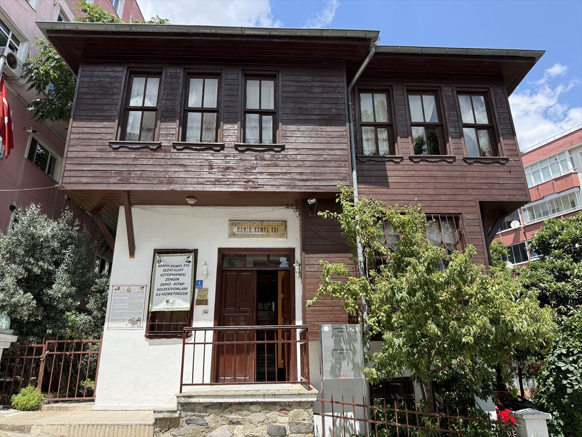 Namık Kemal Evi'nin dış cephesi