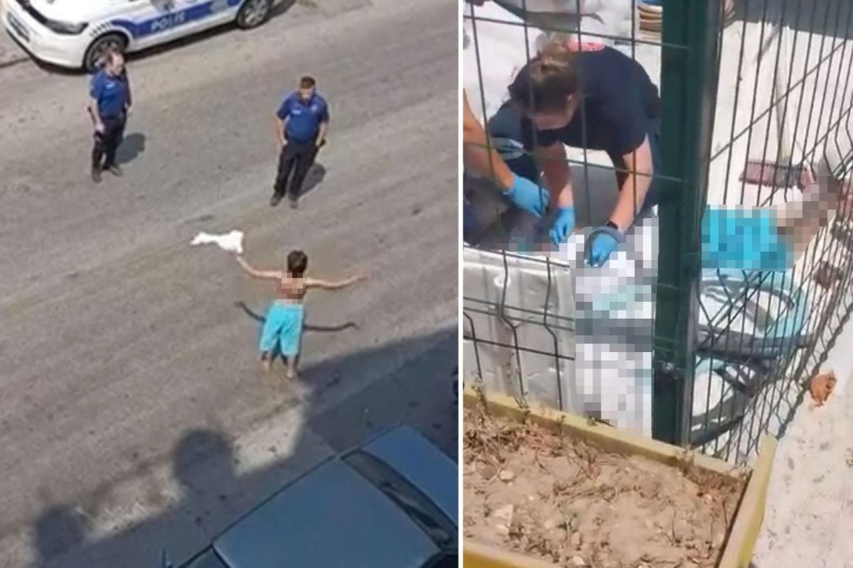 Denizli'de polis ve sağlık ekiplerinin müdahale ettiği bir olay yerini gösteren temsili fotoğraf.