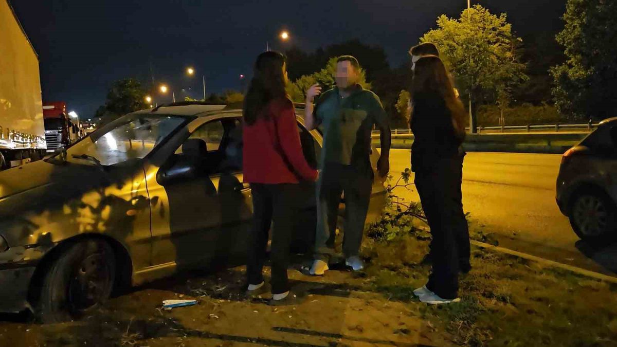 Bursa’da kaza sonrası suç düellosu: 'Ben sürüyordum he? Vay be'