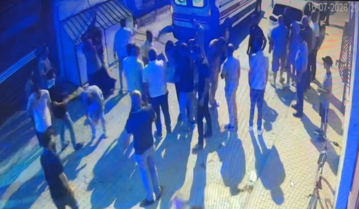 Eskişehir’de 2’si polis 9 kişinin yaralandığı kavganın görüntüleri ortaya çıktı