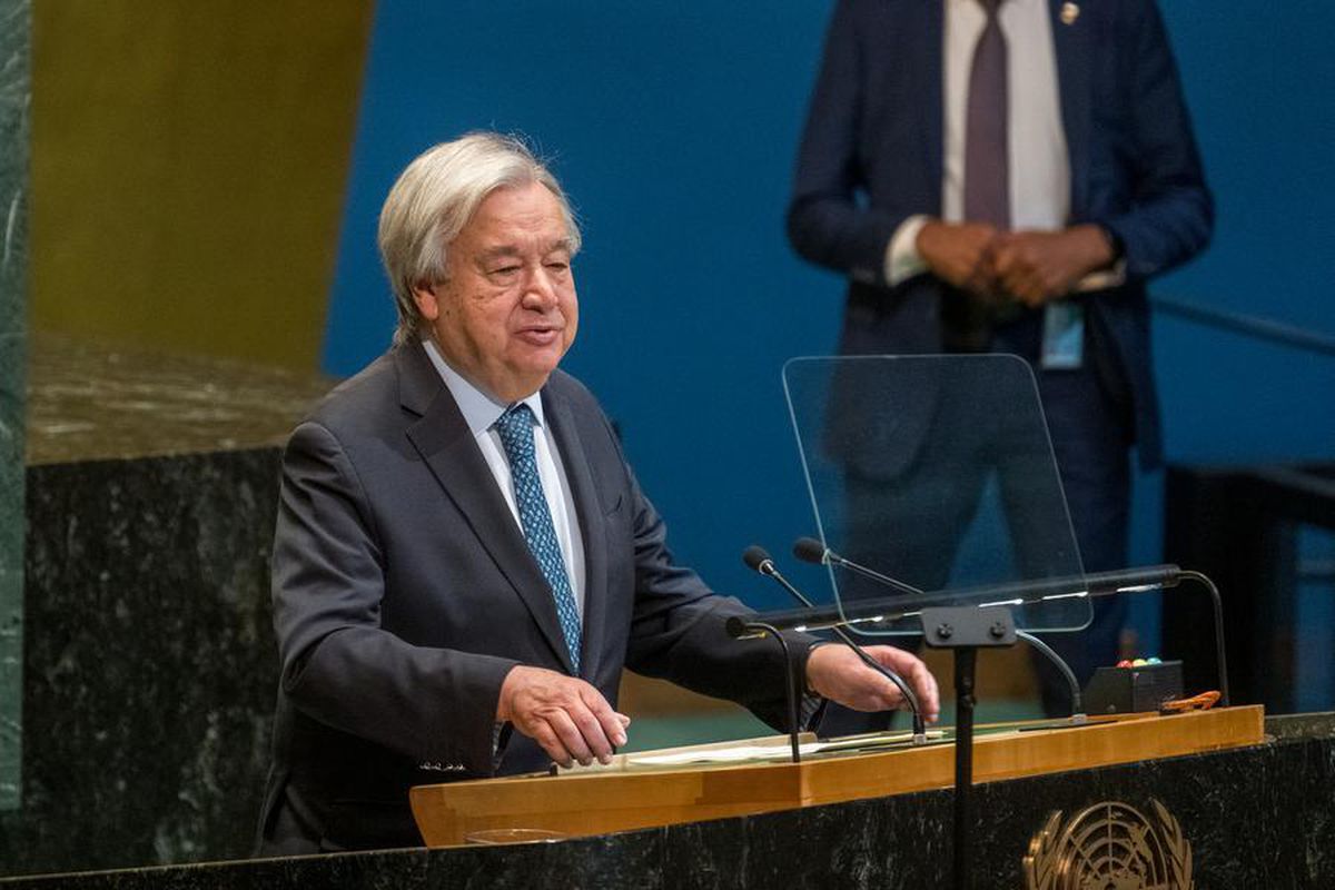 Guterres, 2009'dan bu yana Şam'ı ziyaret eden ilk BM Genel Sekreteri oldu