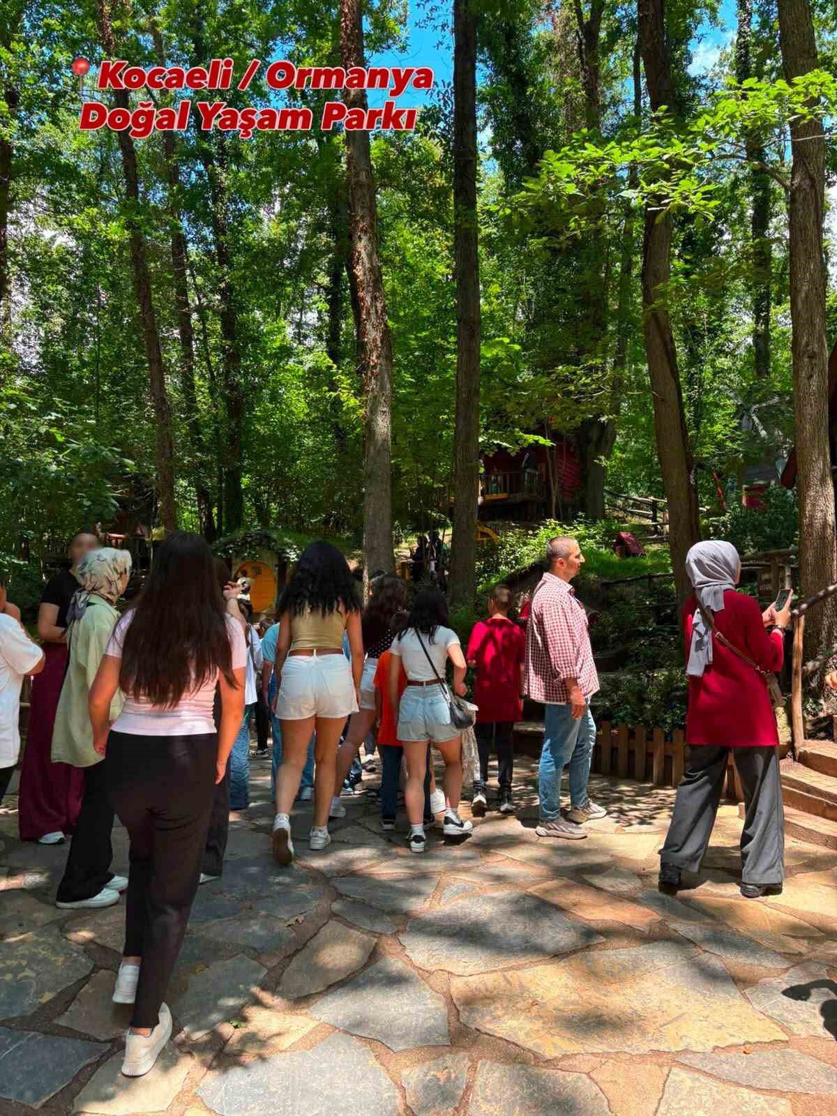 Koruma altındaki çocuklara doğa ve eğlence dolu gün