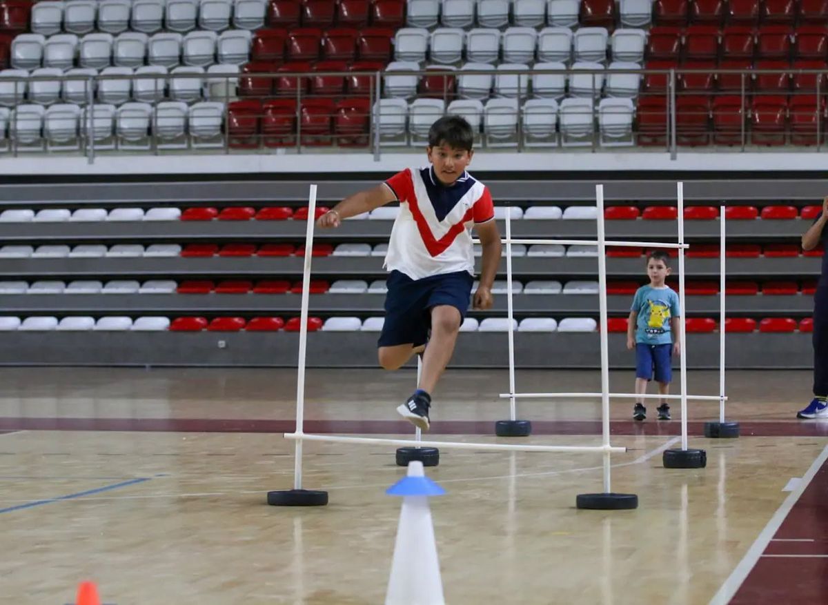 Kur’an kursu öğrencileri sporla buluştu