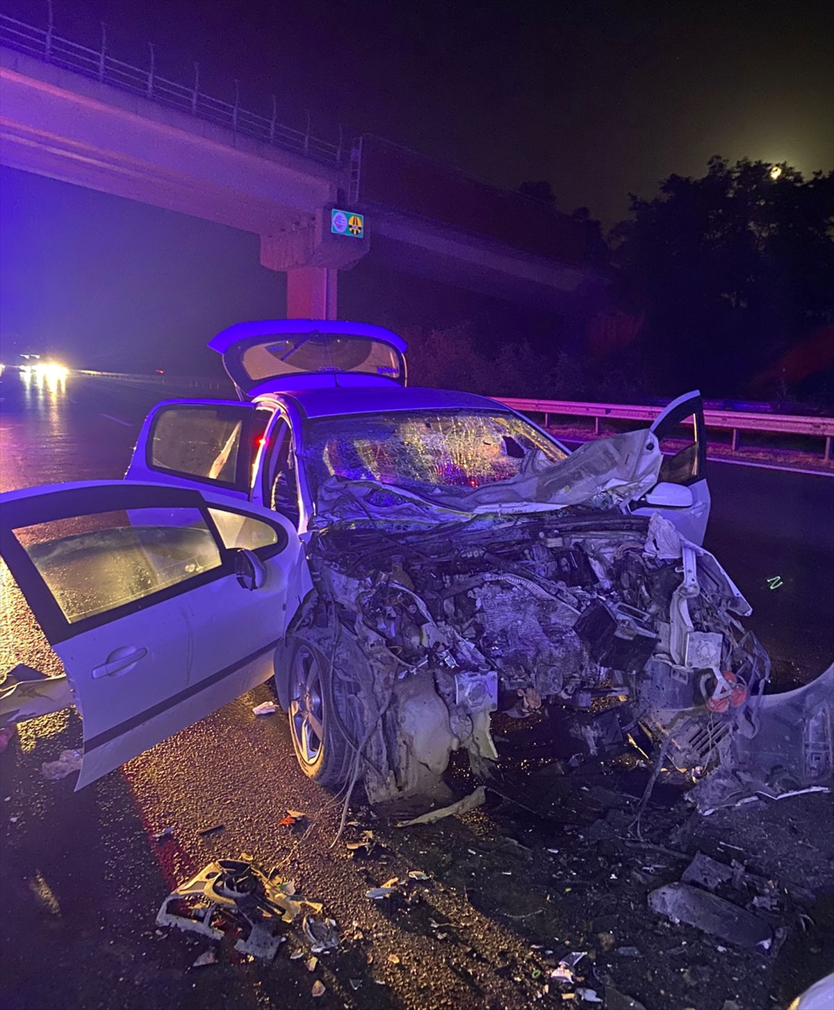 Germencik'te kamyona çarpma: 1 ölü, 3 yaralı