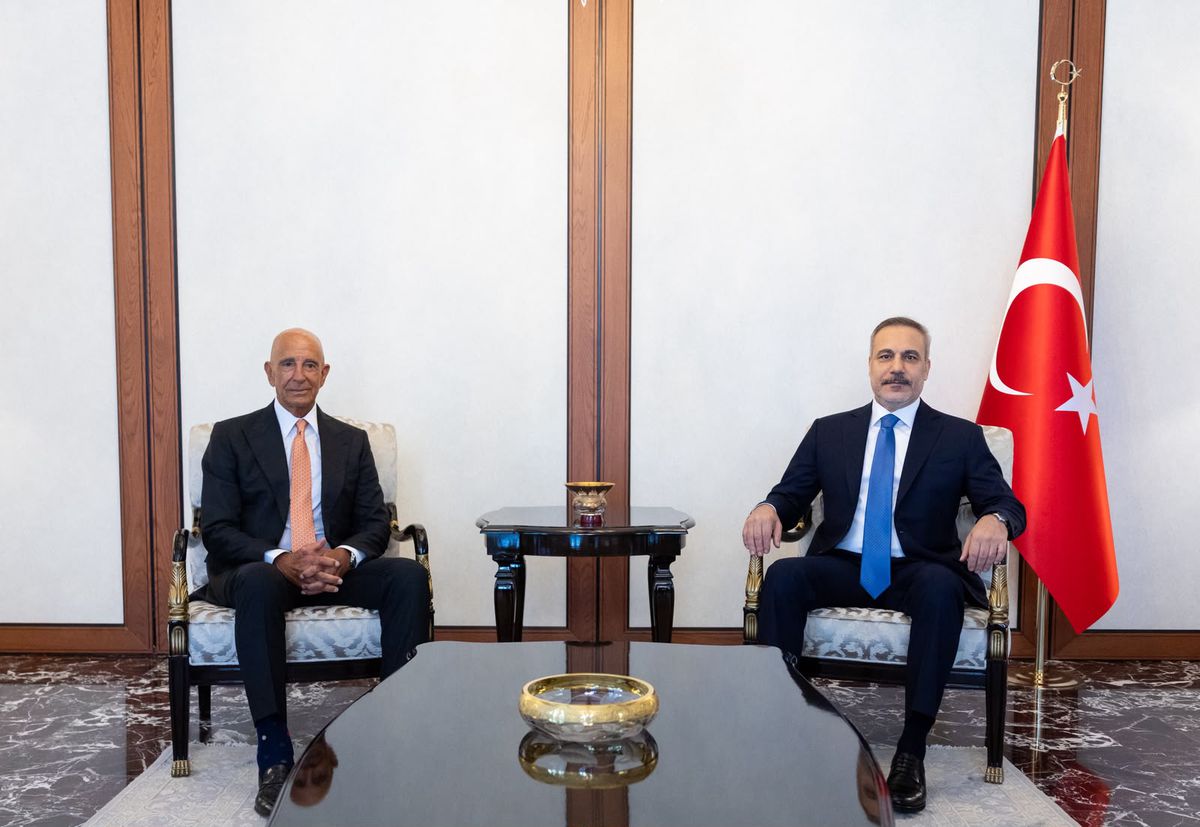 Dışişleri Bakanı Fidan, ABD’nin Suriye ve Irak Özel Temsilcisi Barrack’ı kabul etti