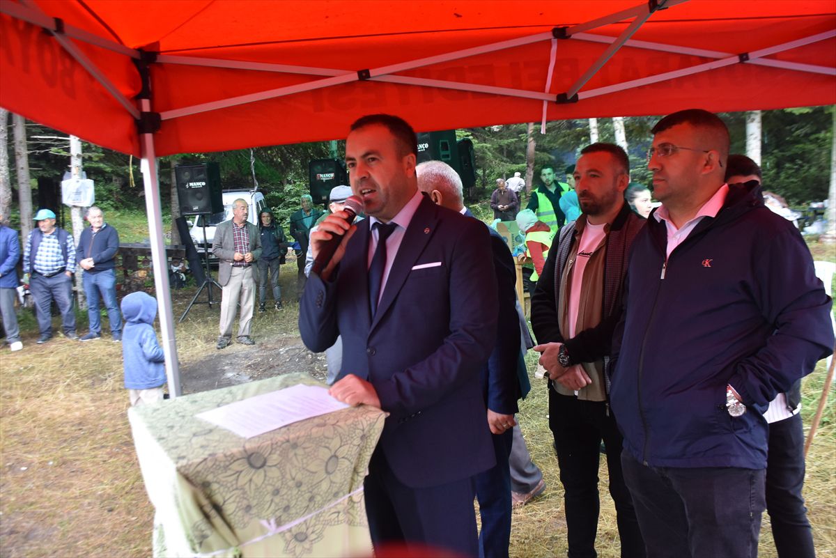 Boyabat'ta üç köyden yayla şenliği