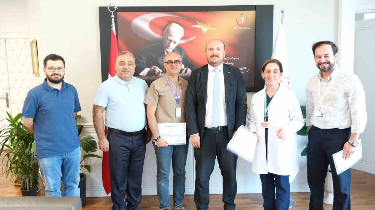 Anne karnında şant tedavisiyle hayata tutunan bebek sağlıklı şekilde taburcu edildi
