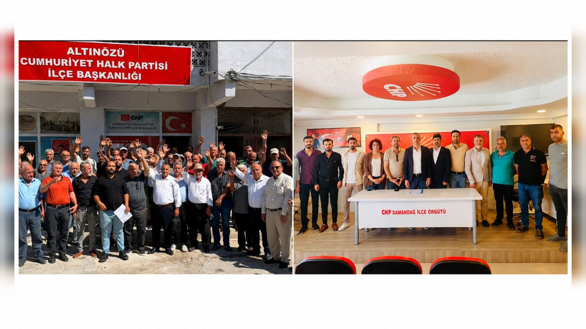 CHP'de istifa depremi: Samandağ İlçe Başkanı ve Altınözü Gençlik Kolları Başkanı YENİ Parti'ye geçti