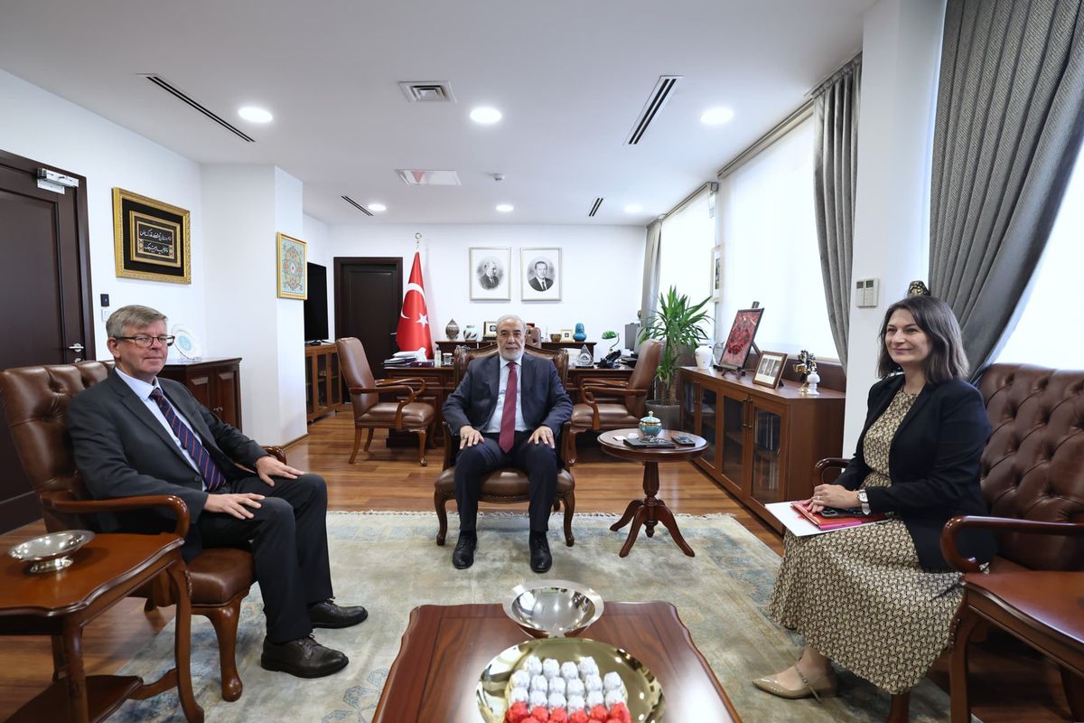 Dışişleri Bakan Yardımcısı Kulaklıkaya, Litvanya'nın Ankara Büyükelçisi'ni kabul etti