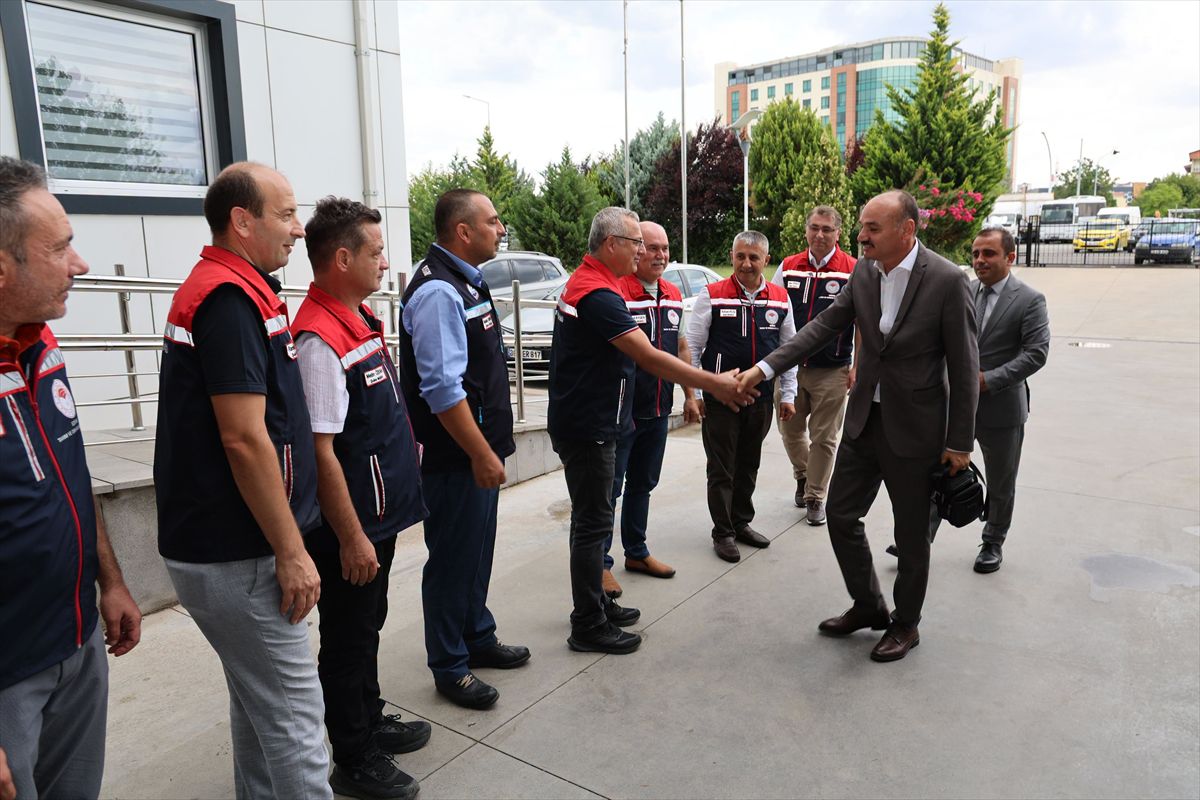 Edirne Vali Yardımcısı Coşğun, Tarım ve Orman Müdürlüğünü Ziyaret Etti