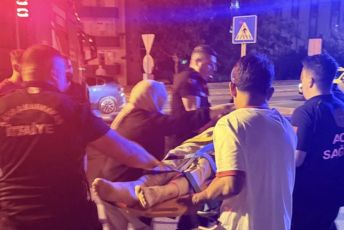 Kahramanmaraş’ta otomobil takla attı: 2 yaralı