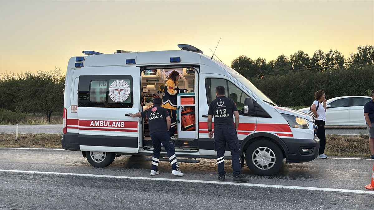 Kastamonu'da iki otomobil çarpıştı: 2 yaralı