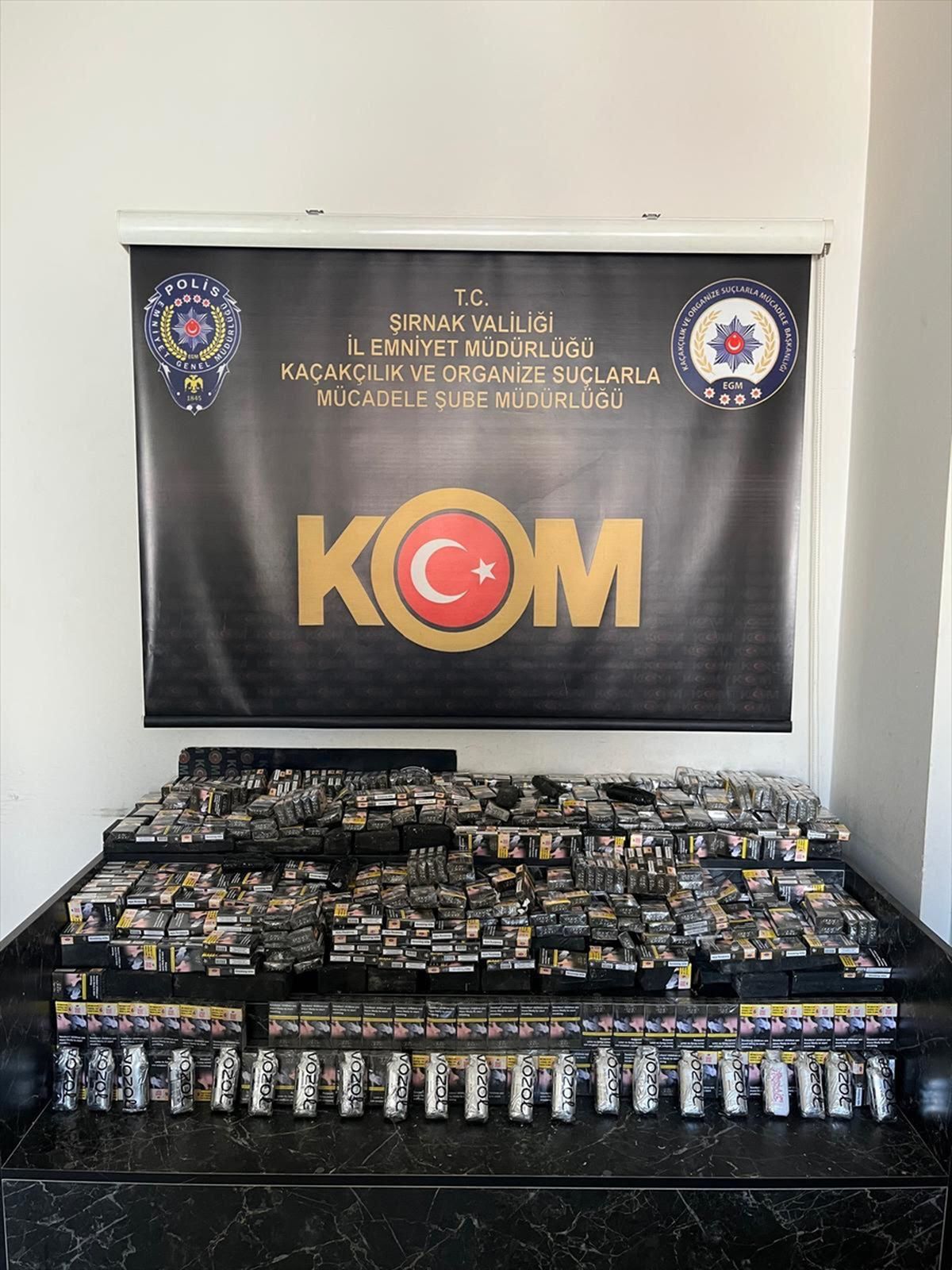 Şırnak'ta Kaçakçılık Operasyonu: 4 Tutuklama