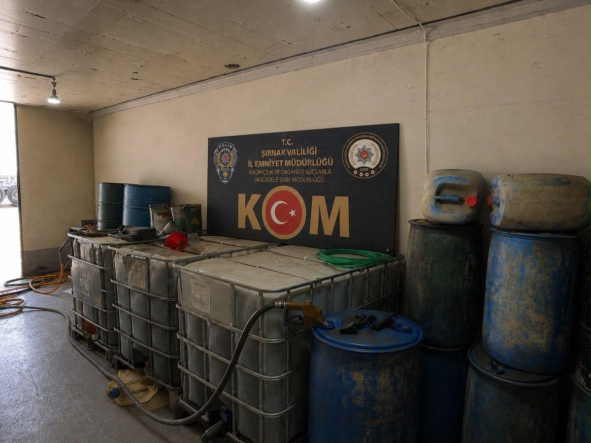 Şırnak'ta dev operasyon: 500 bin liralık kaçak malzeme ele geçirildi
