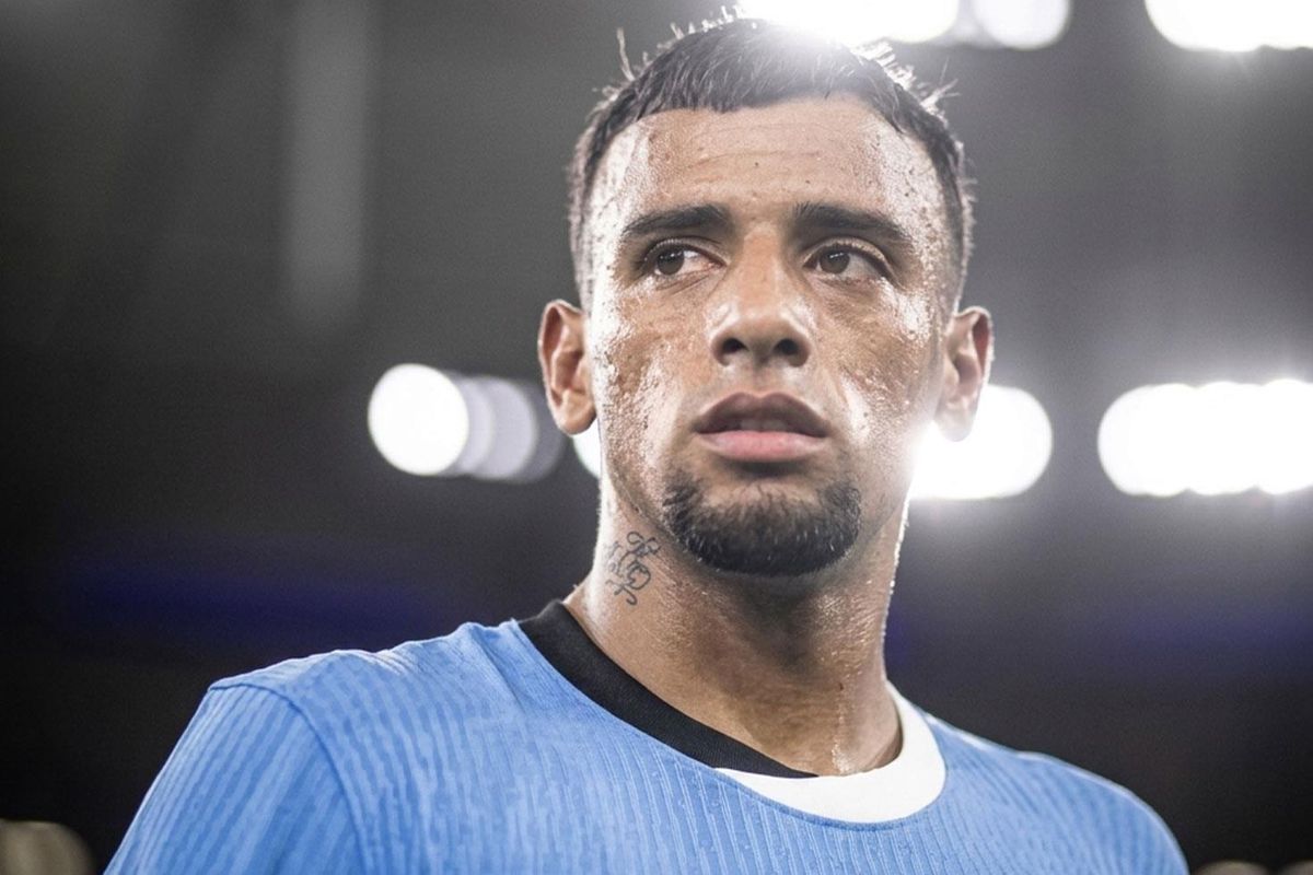 Çorum FK'nın yeni transferi Uruguaylı golcü Luciano Rodriguez'in fotoğrafı.