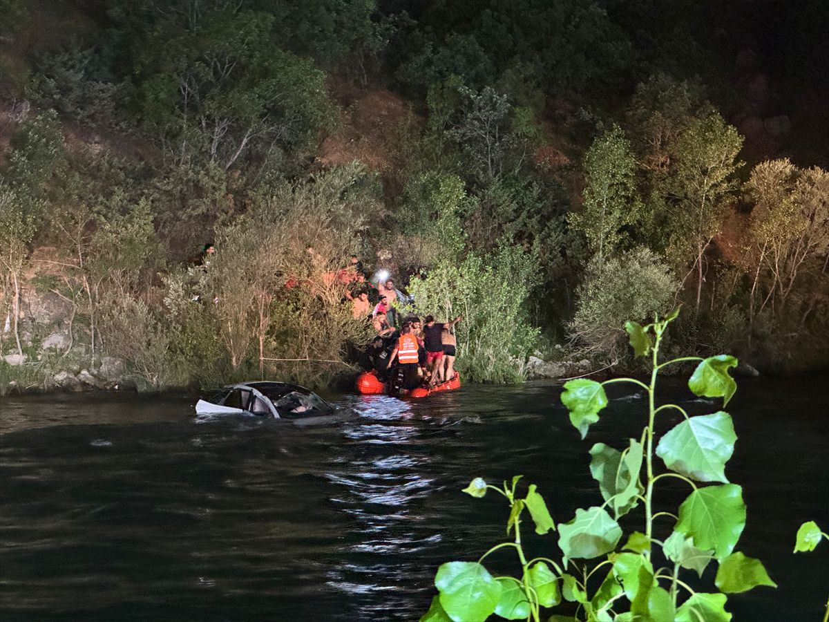 Tunceli'de uçurumdan düşen otomobilin sürücüsü hayatını kaybetti