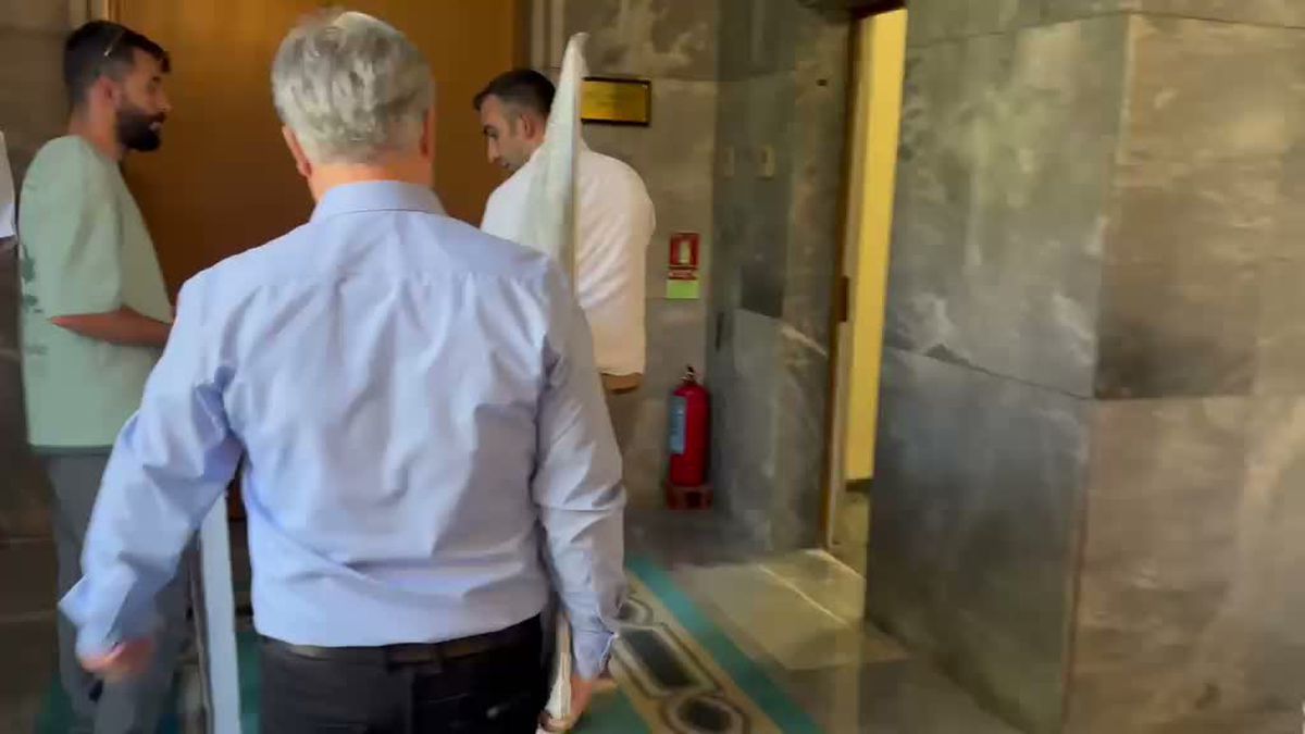 TBMM Başkanı Numan Kurtulmuş'un makamında