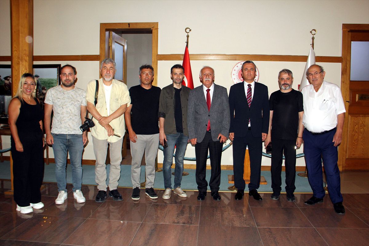 15 Eylül Gazeteciler Cemiyeti'nden Başsavcı Aksoy'a ziyaret