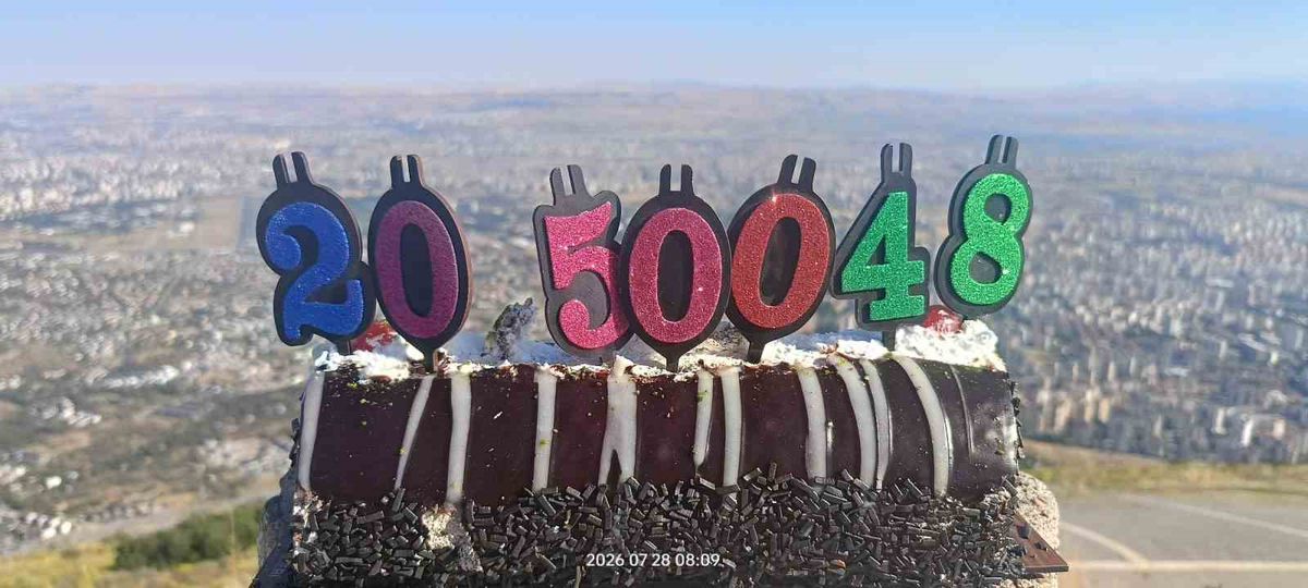 Hasan Aksoyak’tan 500. Zirvede Üçlü Kutlama