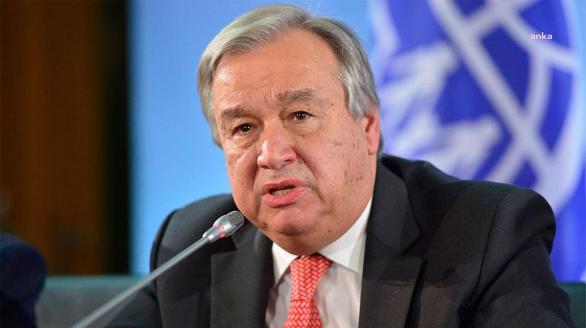 BM Genel Sekreteri Antonio Guterres, Kıbrıs ziyaretinde.