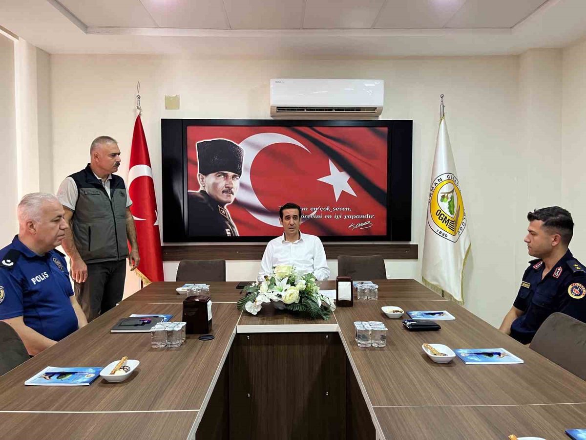 Bozyazı'da orman yangını tedbirleri toplantısı