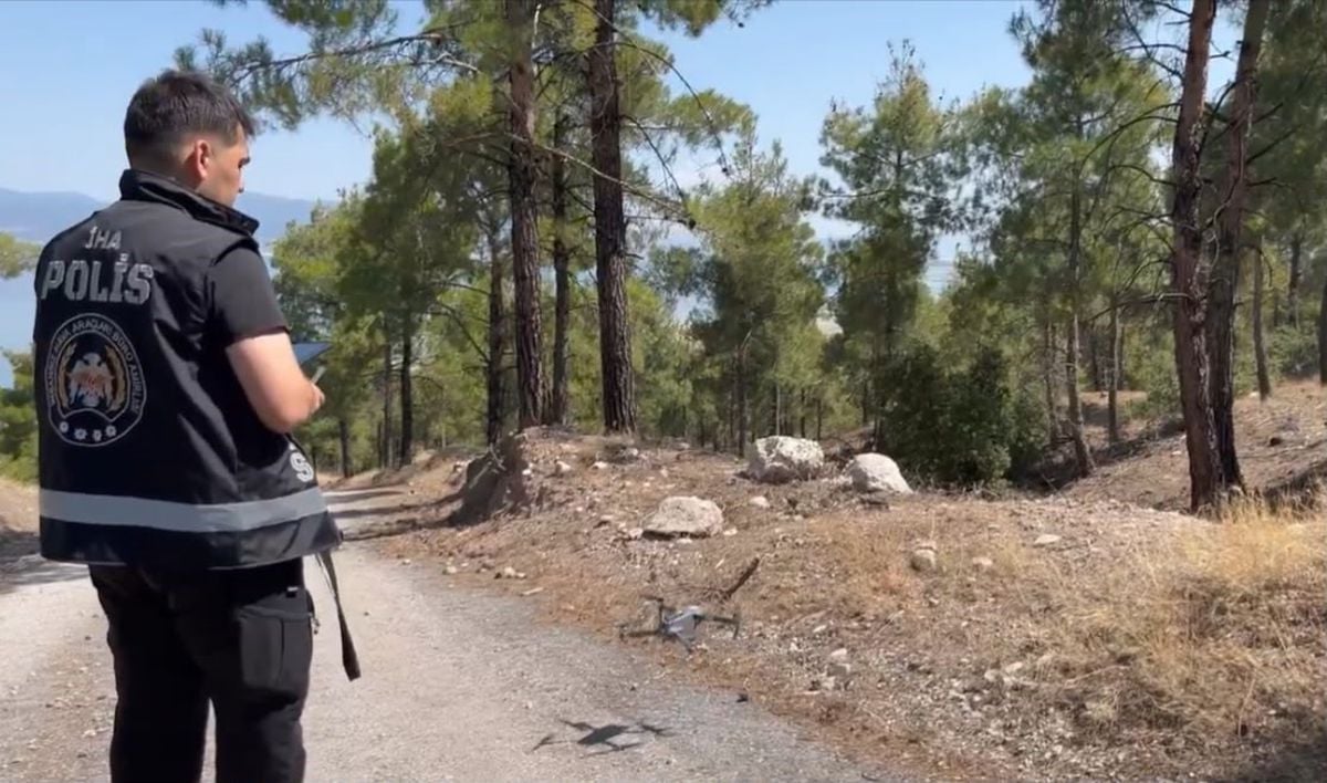 Burdur'da yangın önleme: Dron destekli orman denetimi