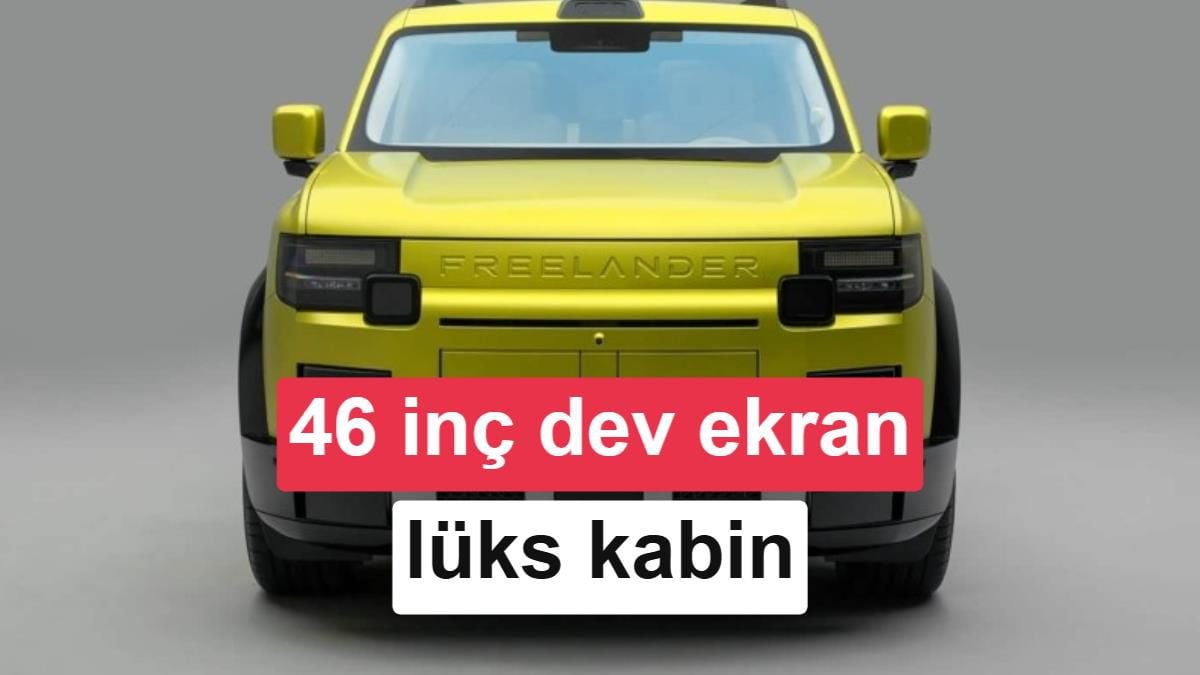Chery-JLR ortaklığının ilk aracı Freelander 8 iç mekanını gösterdi