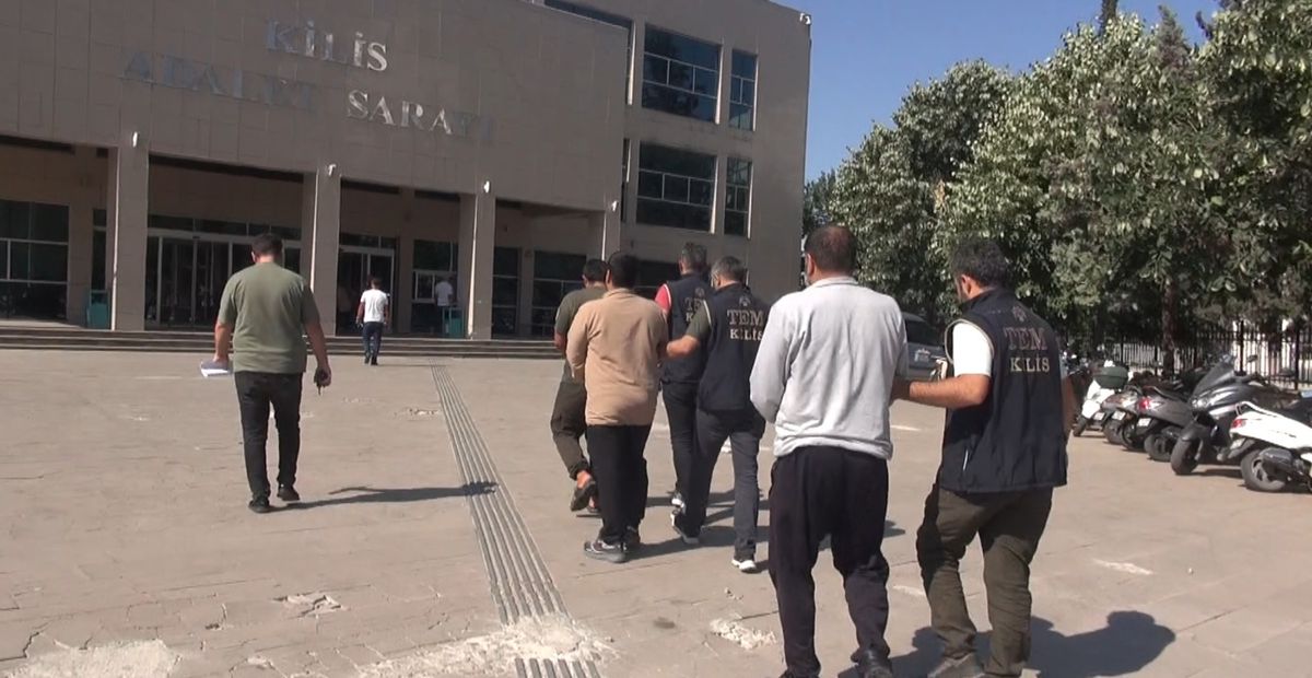 Kilis merkezli DEAŞ operasyonlarında 40 şüpheli yakalandı