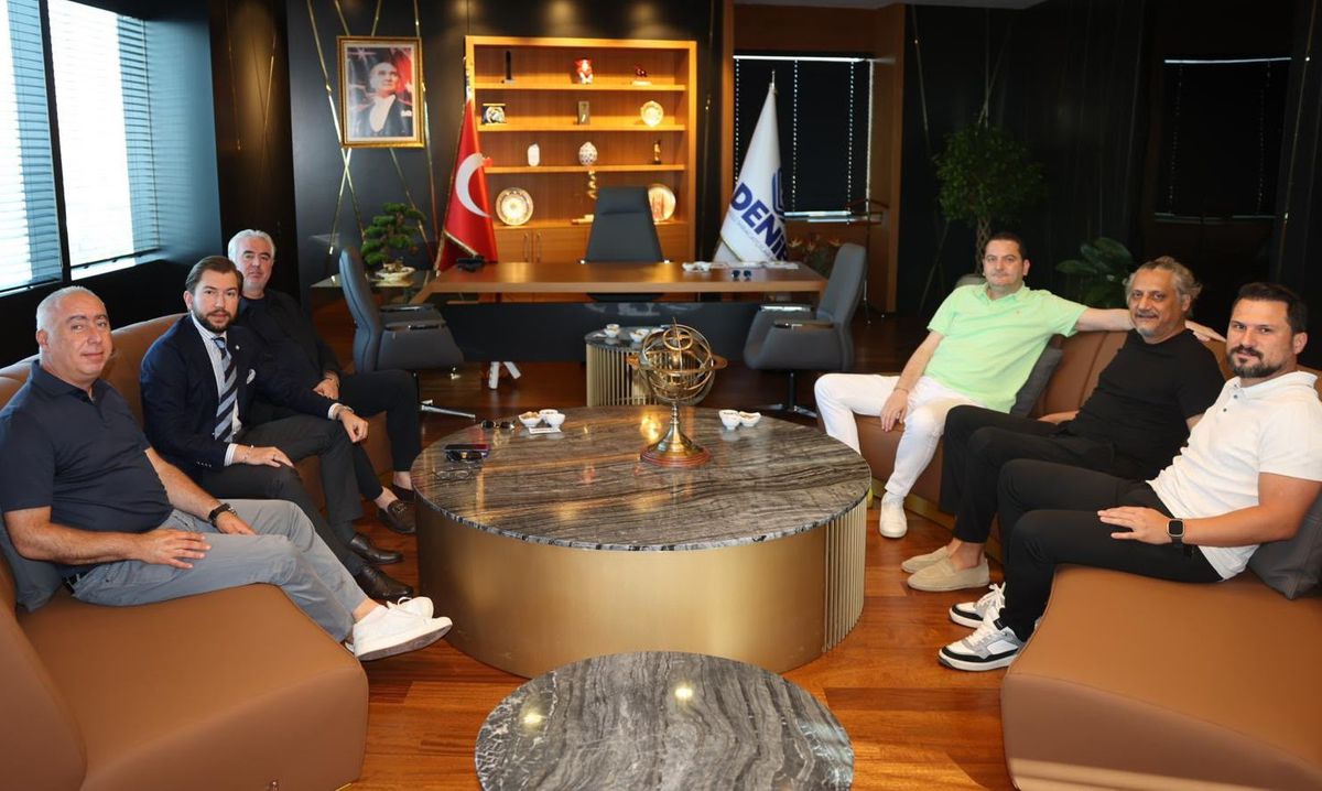 DENİB'den Denizli Basket'e destek ziyareti