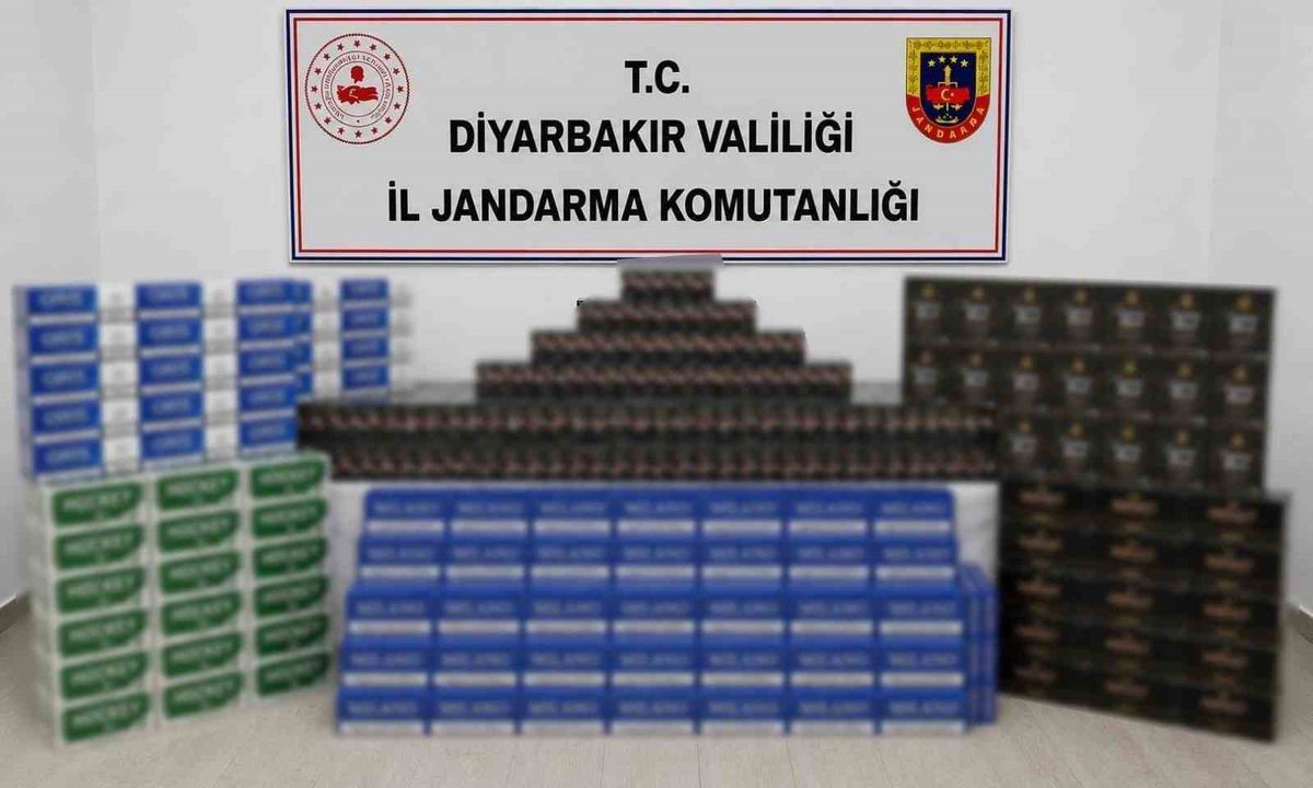 Diyarbakır'da kaçakçılık operasyonu: 35 şüpheli yakalandı