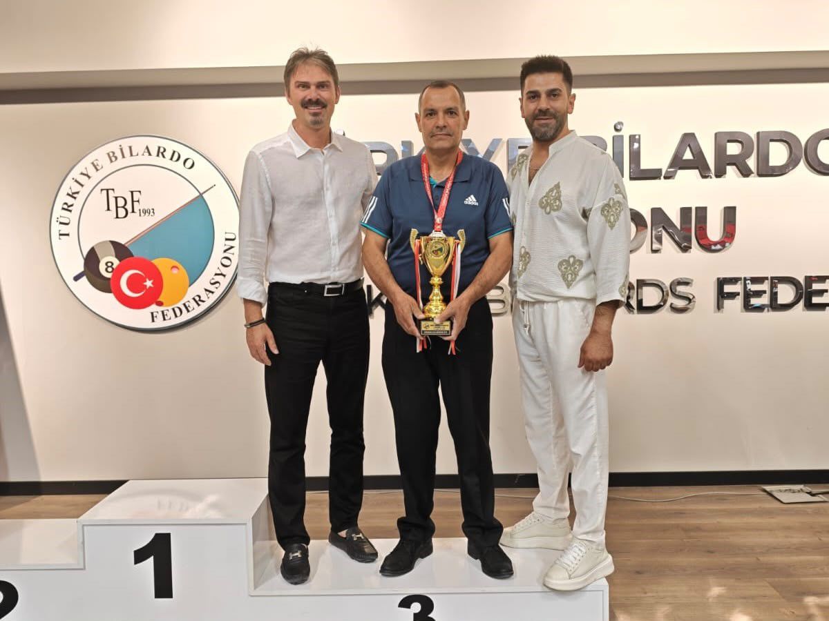 Elazığlı Sporcu Yetkin Çelikel, Türkiye Bilardo Şampiyonu Oldu